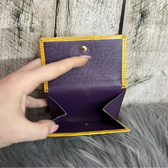 LOUIS VUITTON - Epi compact wallet